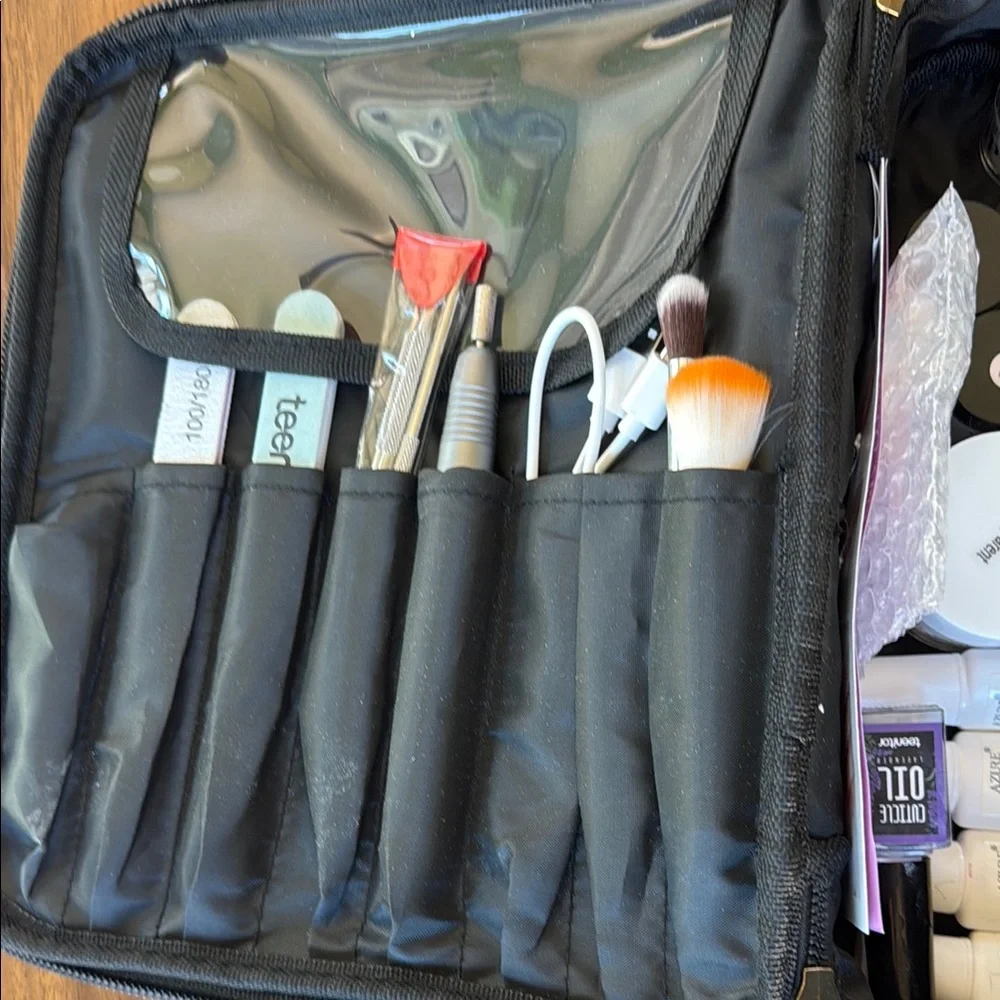 Nail Dip Powder Kit - Black and White